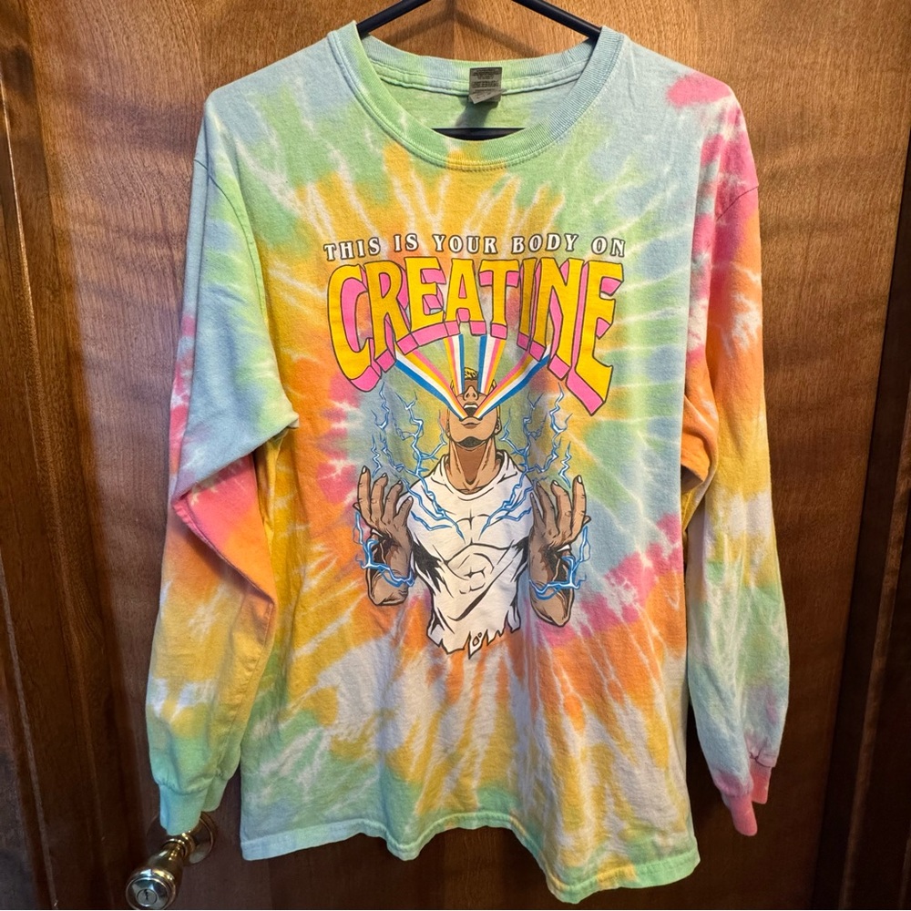 Tie-Dye Graphic Long Sleeve